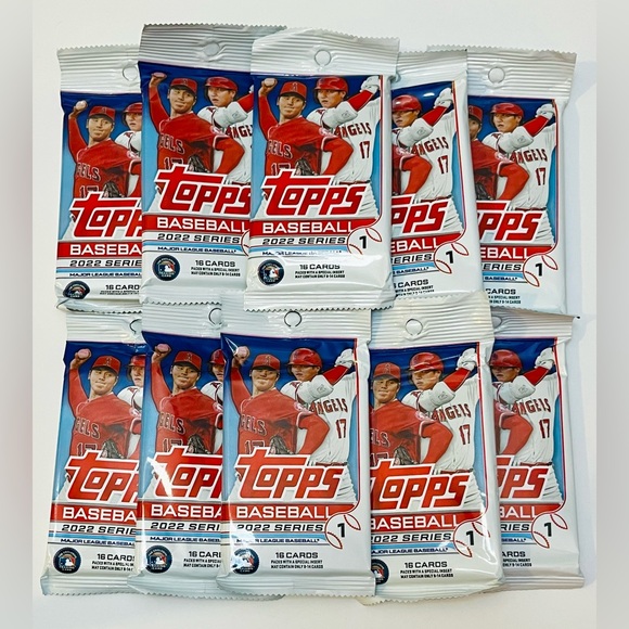 Topps Other - 2022 Topps Series 1 Baseball MLB NEW 10 Packs